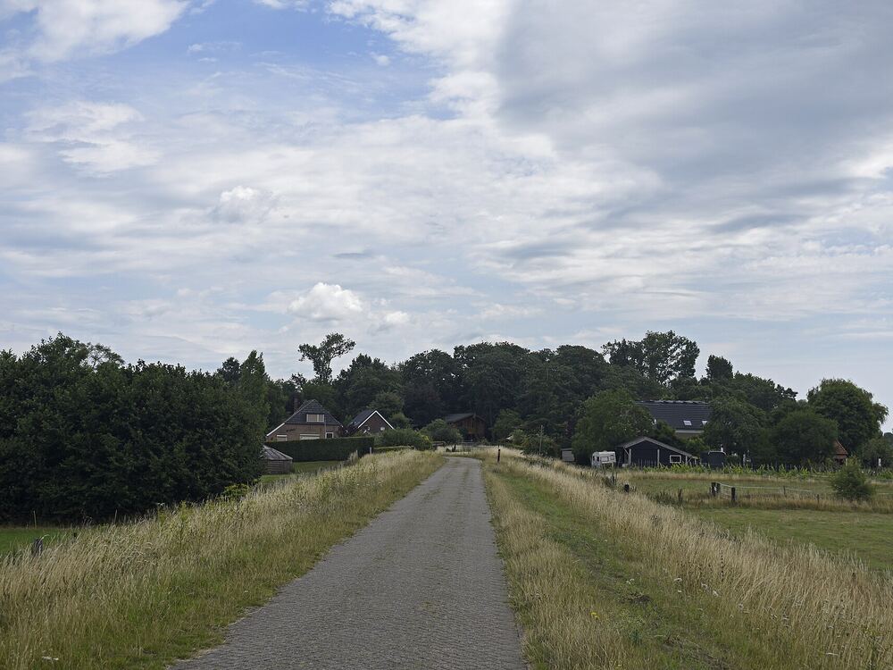 De recreatieplas Bronsbergen aan de rand van Zutphen