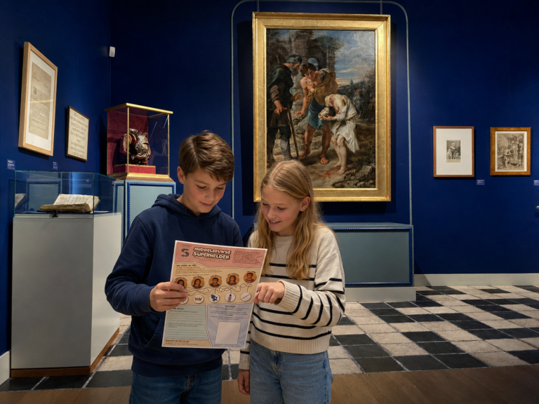 Bijzondere dingen-bingo en speurkaart — museum-expo in Zutphen
